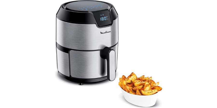 Moulinex Easy Fry Deluxe EZ401D - Freidora de Aire Sin Aceite